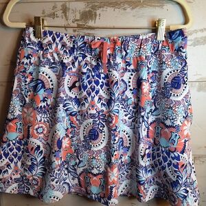 Talbots Medium Petite Skort With Pockets Golf Tennis Pickleball